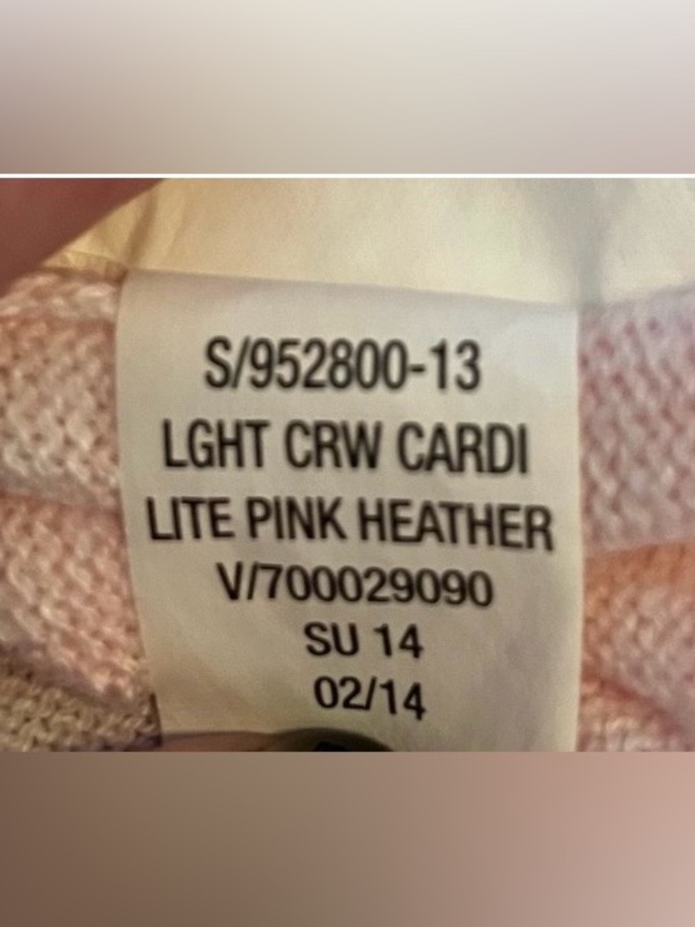 XXL Cardigan Bundle (2)-Old Navy Pink & Time&Tru Tan Knit Sweaters-Plus Size 2X - Picture 10 of 12